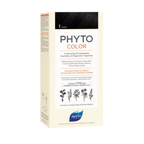 PHYTOCOLOR KIT 1 Black, Phyto