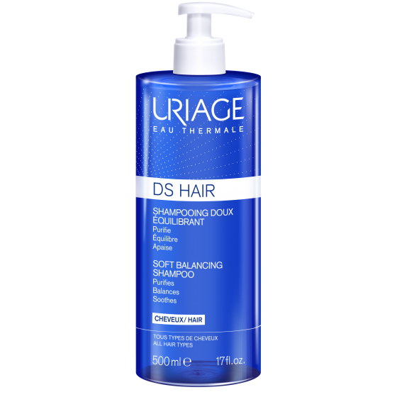 Uriage Ds Hair Champô Suave Equilíbrio 500ml