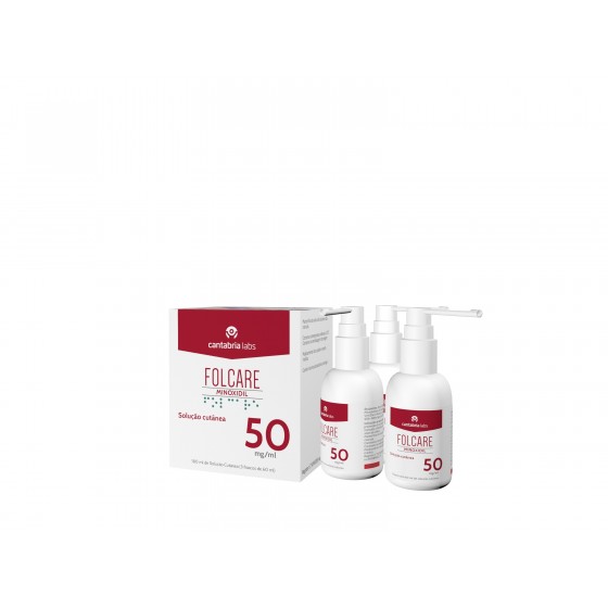 Folcare, Minoxidil 50mg/ml - 3x60ml Skin Solution