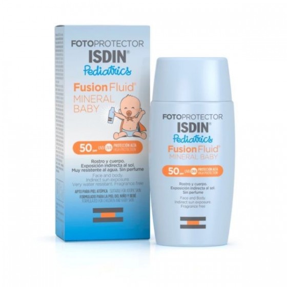 Isdin Pediatrics SPF50+ Fusion Fluid Mineral Baby 50ml
