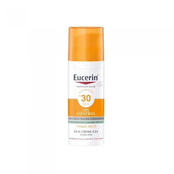 Eucerin Creme-Gel Oil Control Toque Seco SPF30 50ml