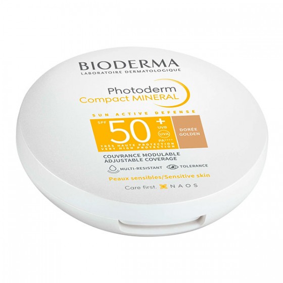 Bioderma Photoderm Compact Mineral SPF50+ Dourado 10G