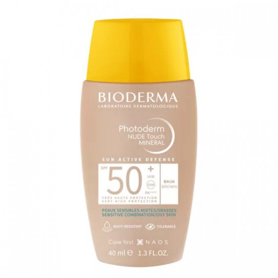 Bioderma Photoderm Nude Touch Fluid Gold Tone SPF50+ 40ml