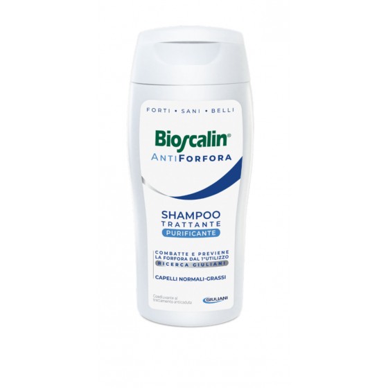 Bioscalin Anticaspa Shampoo Purificante Cabelo Oleoso 200ml