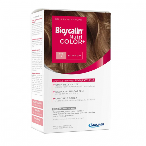 Bioscalin Nutri Color+ Coloração Permanente 7 Louro