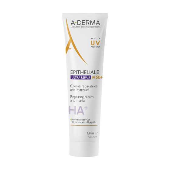 A-DERMA - Creme reparador antimarcas EPITHELIALE ULTRA REPAIR SPF50+ 100 ml