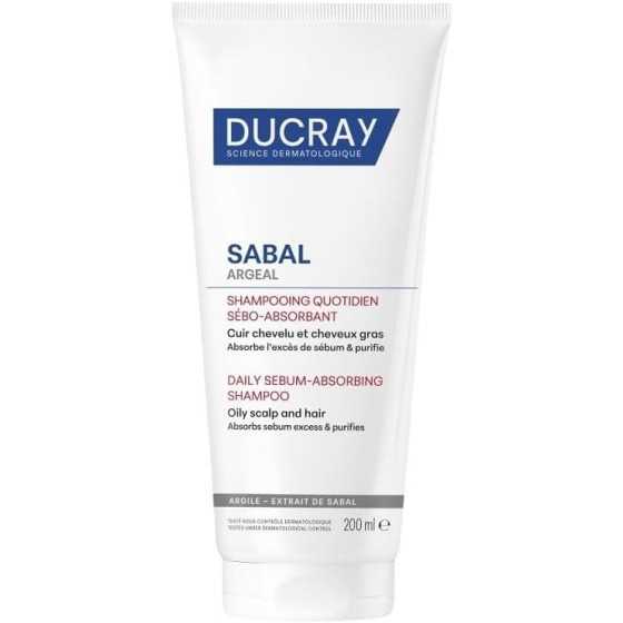 Ducray Sabal Argeal Shampoo Cabelos Oleosos 200ml