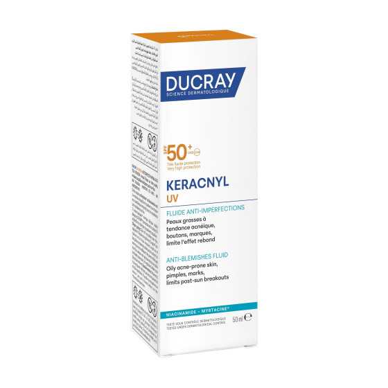 Ducray KERACNYL UV SPF50+ Fluido Anti-Imperfeições 50 ml