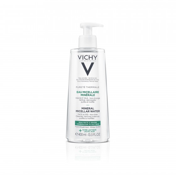 Pureté Thermale Micellar Water Mixed to Oily Skin 400ml, Vichy