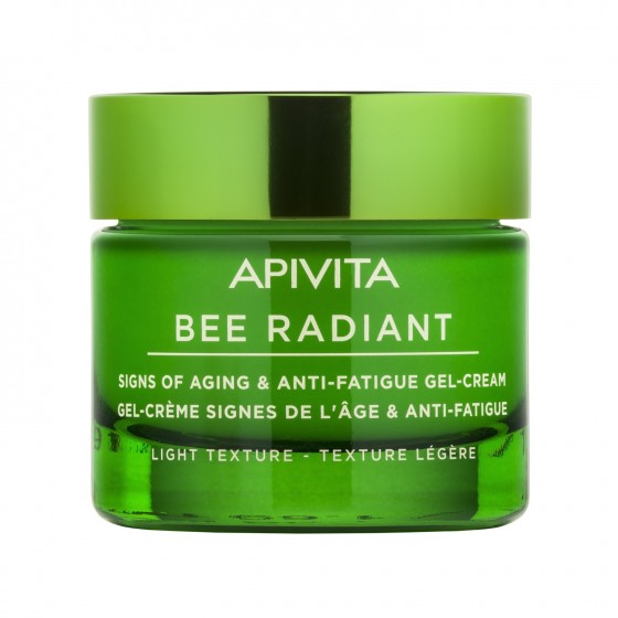 Apivita Bee Radiant Gel-Creme Sinais De Envelhecimento & Antifadiga Textura Ligeira 50ml